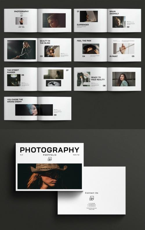 Photography Portfolio Layout Design Template Landscape 638316801