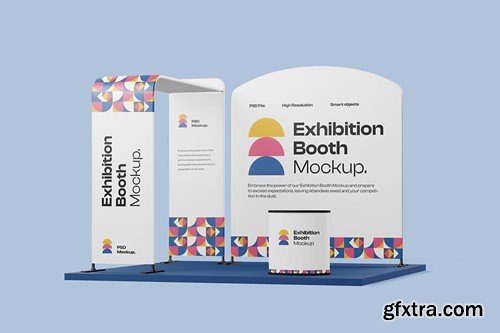 Exhibition Booth Mockup TBW5J7N