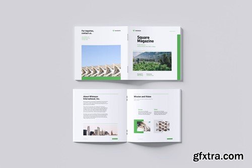 Square Magazine Mockup PD4US8N