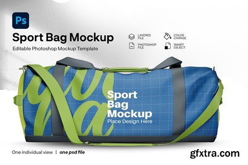 Sport bag mockup ETL29F8