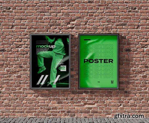 Street Glued Posters Mockup YAD5S6D