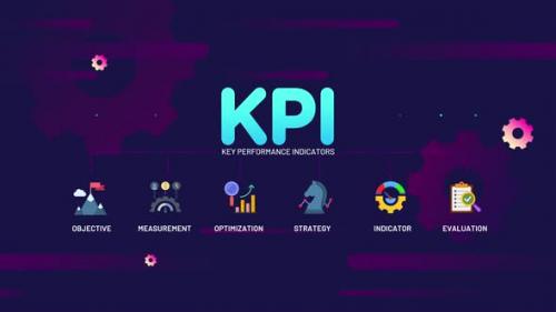 Videohive - Kpi key performance indicators infographic - 47985495 - 47985495