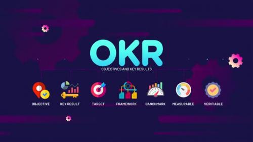 Videohive - Okr Objectives and Key Results infographic - 47985498 - 47985498