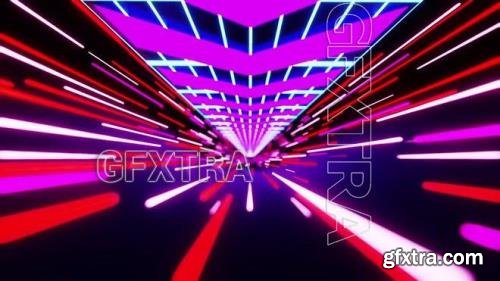 Neon Tunnel And Racing Arrows 1432663