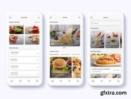 Roka - Recipes and Food Plan App UI Kit Ui8.net