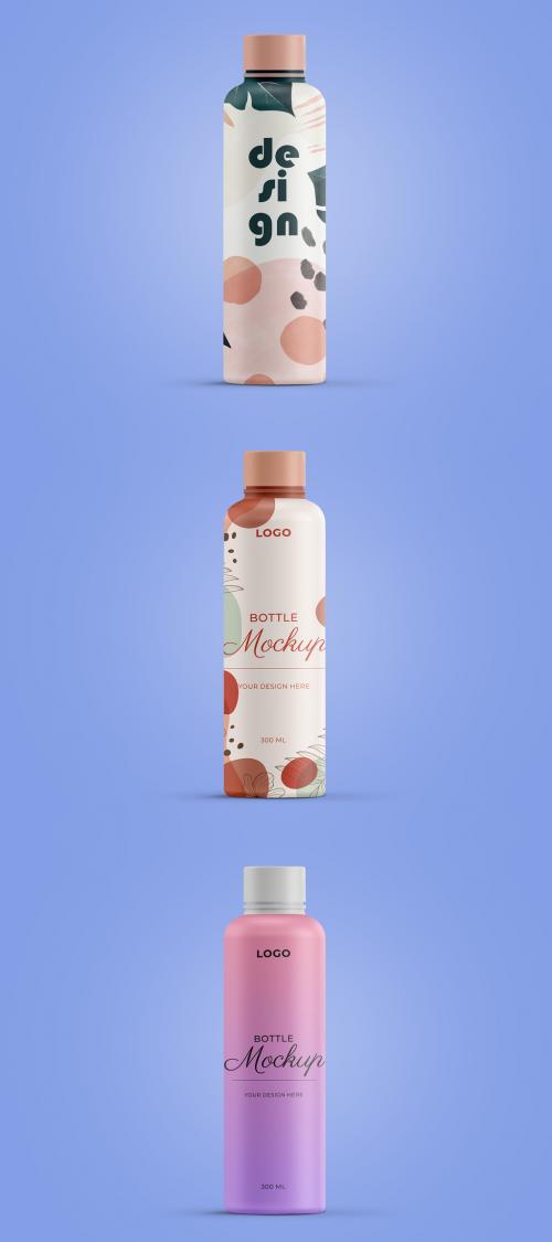 Plastic Matte Bottle Mockup 639421893