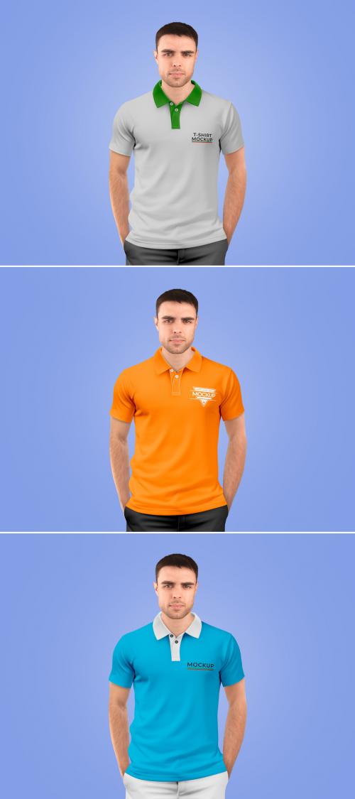 Polo T-Shirt Mockup 639421732