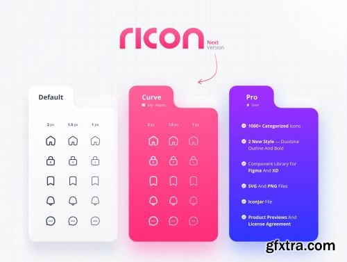 Ricon v.1 — 240 Essential Interface Icons Ui8.net