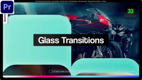 Videohive - Glass Transitions For Premiere Pro - 47992003 - 47992003