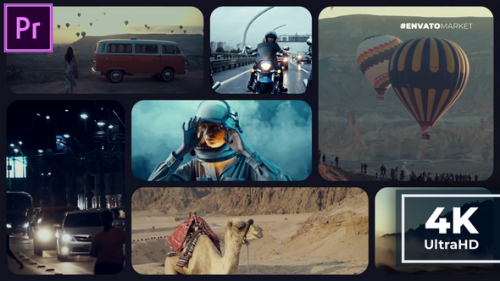 Videohive - Creative Multiscreen Opener | MOGRT - 48001571 - 48001571