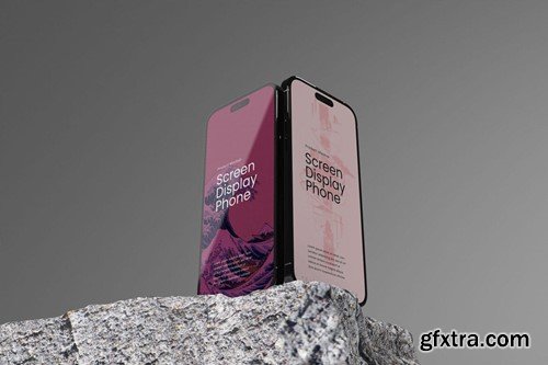 Smart Phone Standing - Mockup ZKGU7YS