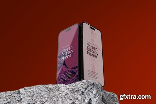 Smart Phone Standing - Mockup ZKGU7YS