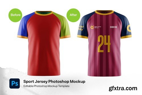 Sport jersey mockup ZKWW6UX