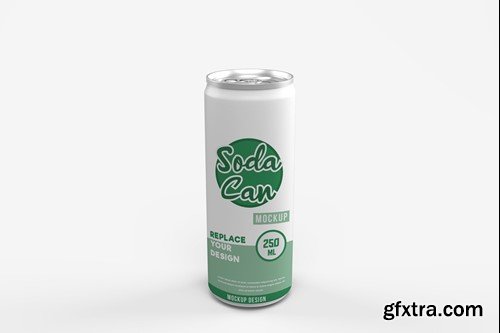 10 Soda Can Mini Mockup 9S92WMM