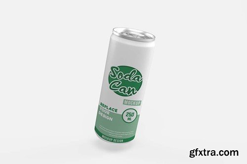 10 Soda Can Mini Mockup 9S92WMM