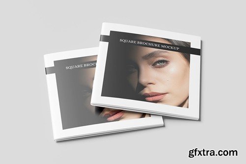 Square Catalog Brochure Mockup D3SL26Z