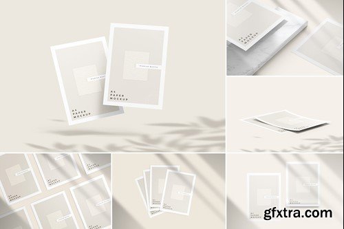 A4 Paper PSD Mockup XLVYY9X