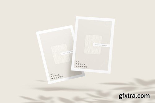 A4 Paper PSD Mockup XLVYY9X