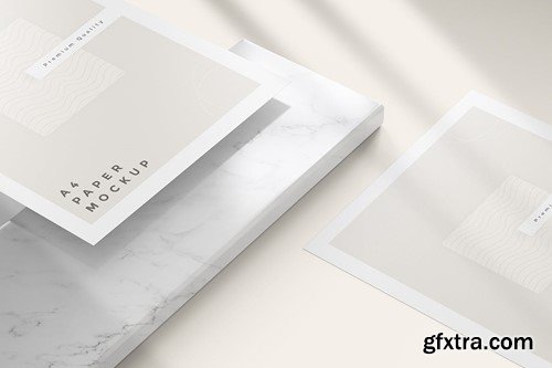 A4 Paper PSD Mockup XLVYY9X