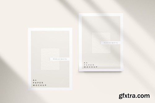 A4 Paper PSD Mockup XLVYY9X