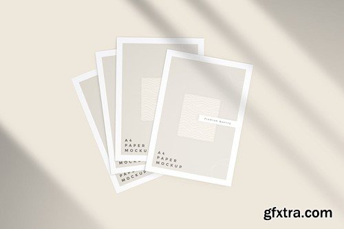 A4 Paper PSD Mockup XLVYY9X