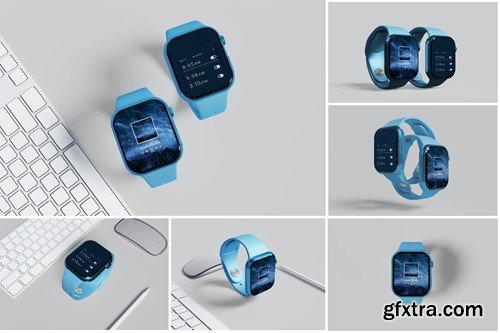 Smartwatch Mockup R6PVGPX