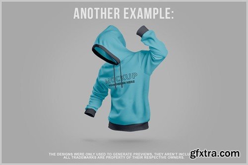 Hoodie Mockup in Action VDLNUX6