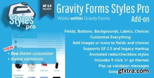 CodeCanyon - Gravity Forms Styles Pro Add-on v3.1.1 - 18880940 - Nulled