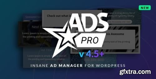 CodeCanyon - Ads Pro Plugin - Multi-Purpose WordPress Advertising Manager v4.78 - 10275010 - Nulled