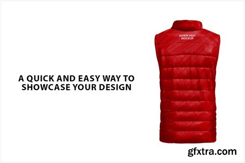 Down Vest Mockup RUAB5QA