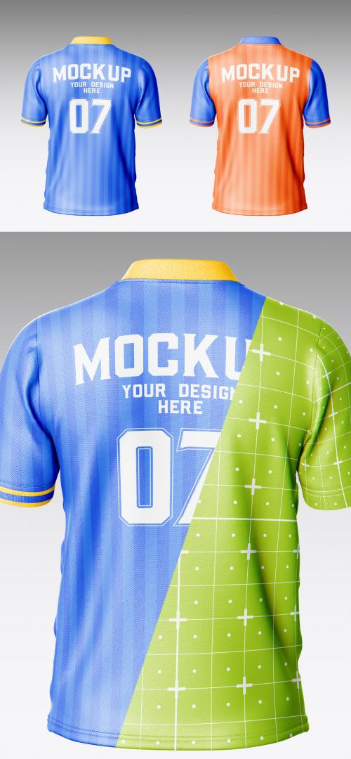 Soccer Men’s Sports T-shirt Mockup 639338211