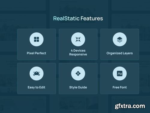RealStatic - Real State Website Design Ui8.net