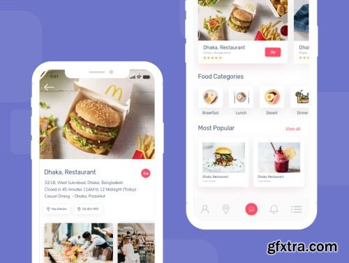 Restaurant App Ui8.net