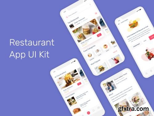 Restaurant App Ui8.net