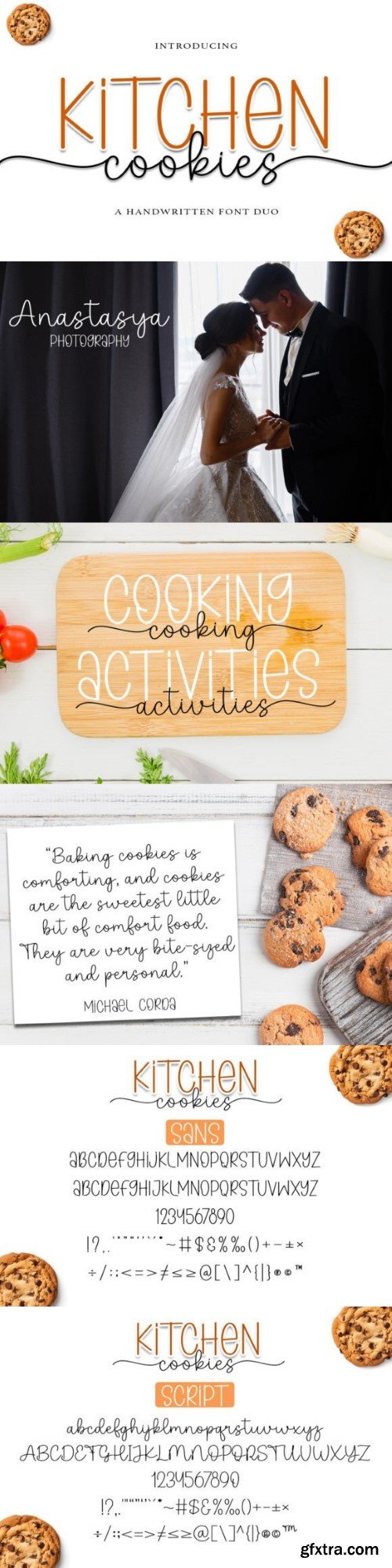 Kitchen Cookies Duo Font