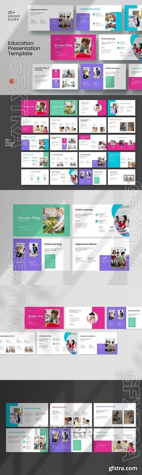 Education Presentation Template DGJ3XHS