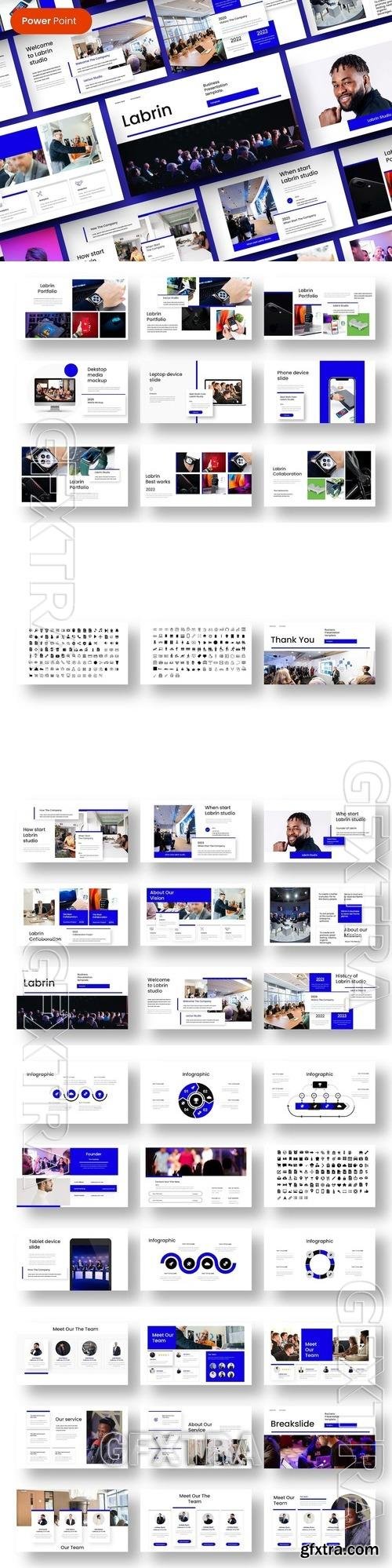 Labrin - Business PowerPoint Template 9HCZSAH