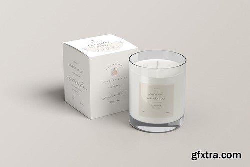 Candle & Box Mockup JULX4KK