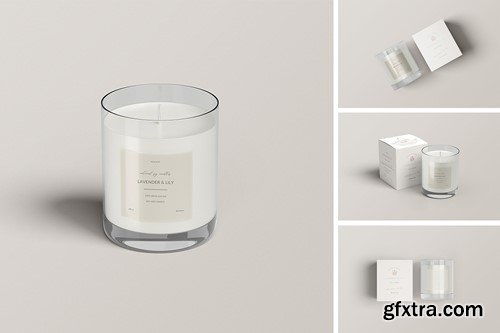 Candle & Box Mockup JULX4KK