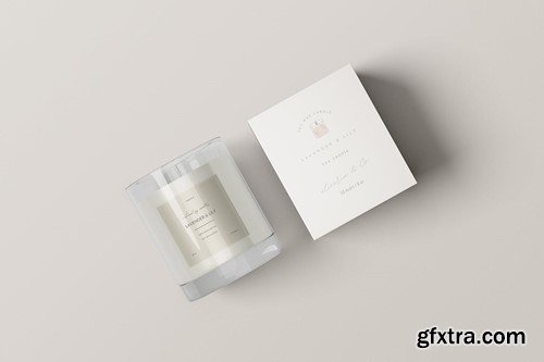 Candle & Box Mockup JULX4KK