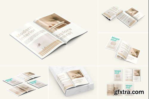 Magazine PSD Mockup SJ6XHR2