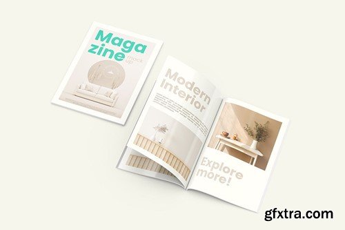 Magazine PSD Mockup SJ6XHR2