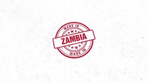 Videohive - Made In Zambia Rubber Stamp - 48025327 - 48025327