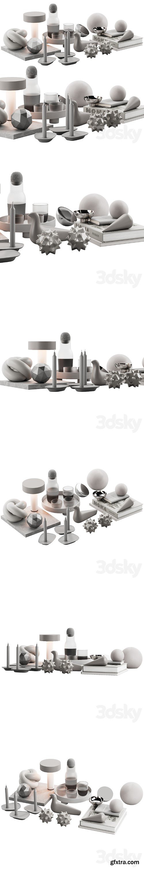 023 GRAY decorative pack (PART # 1)