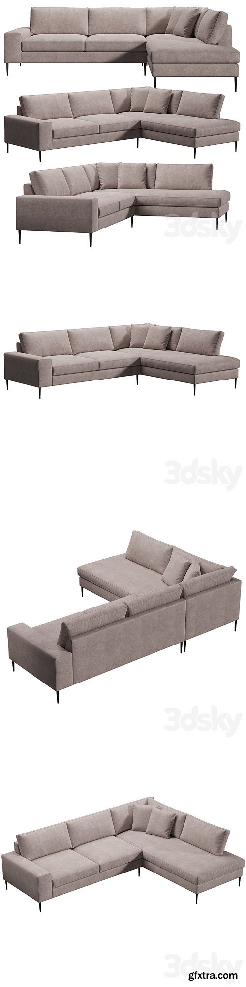 New memphis kaza do sofa