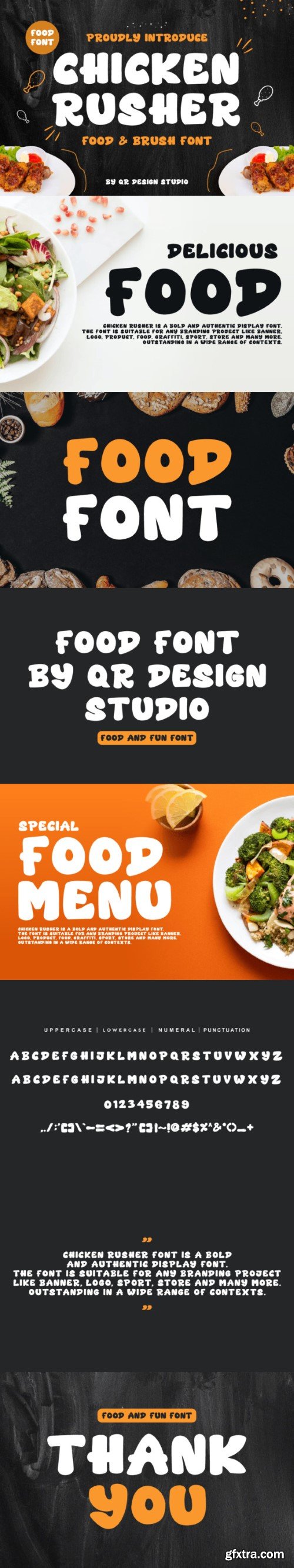 Chicken Rusher Font