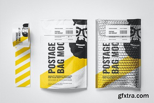 Postage Bag Mockup 3H3UBNA