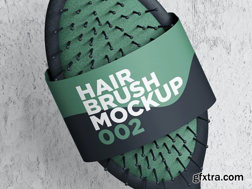 Hair Brush Mockup 002 8GL98JY