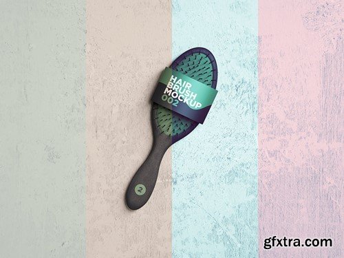 Hair Brush Mockup 002 8GL98JY