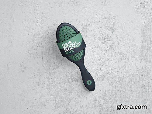 Hair Brush Mockup 002 8GL98JY